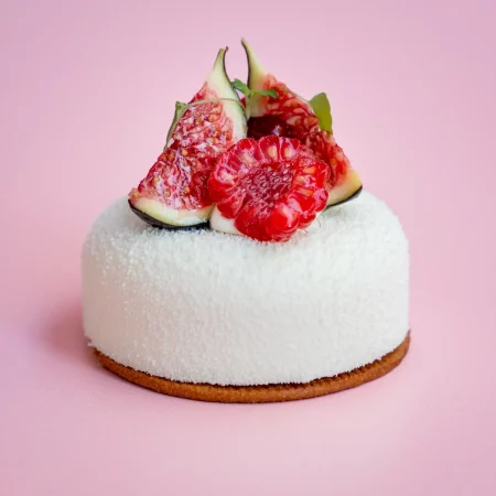 Amandine Lestas & Aurélien Cohen -  gâteau Figue Framboise Miel